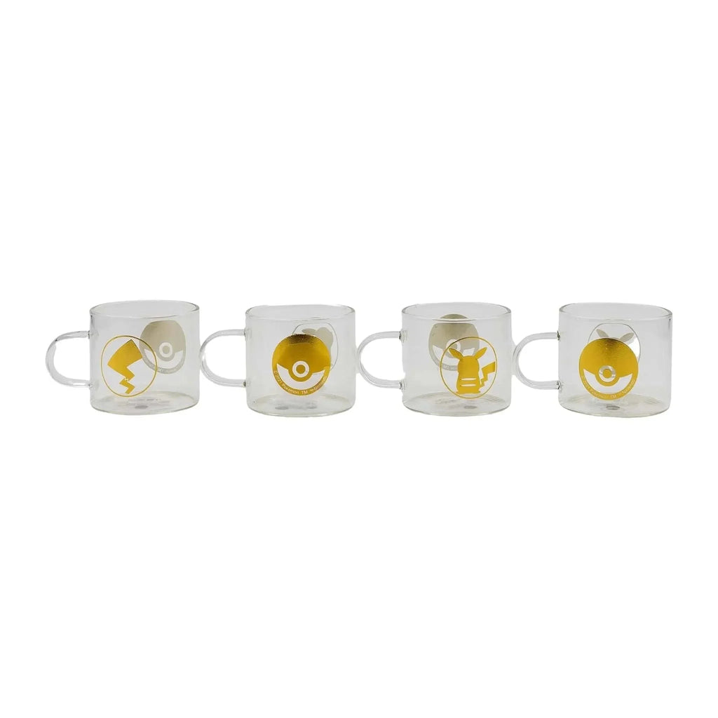 SET DE 4 TASSES À ESPRESSO DÉCORÉES POKEMON