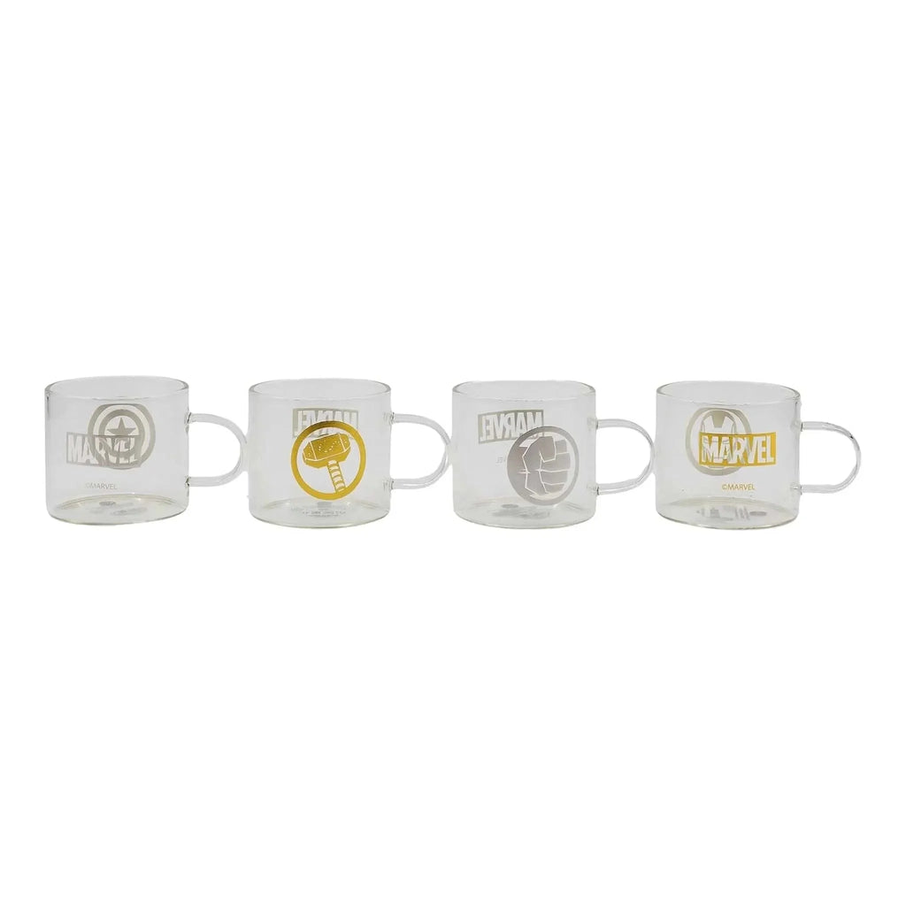 SET DE 4 TASSES À ESPRESSO DÉCORÉES MARVEL
