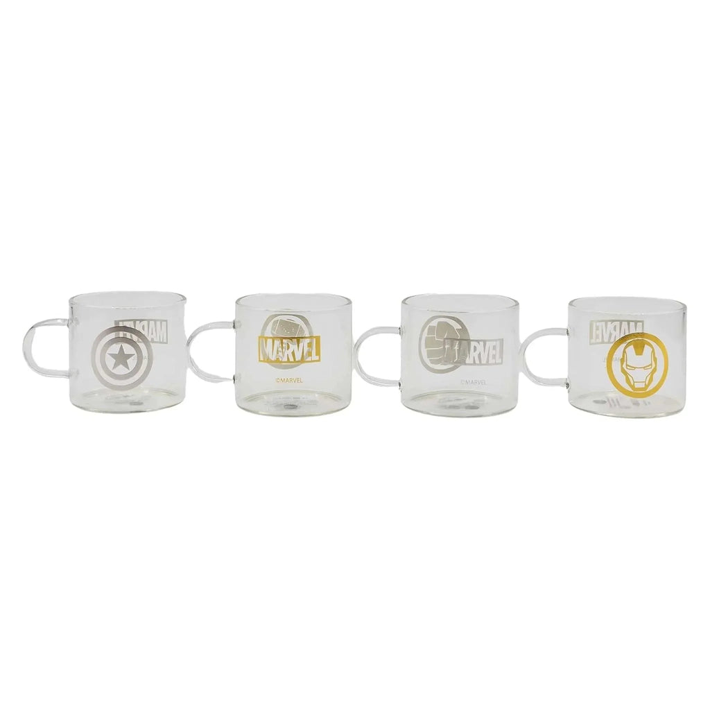 SET DE 4 TASSES À ESPRESSO DÉCORÉES MARVEL