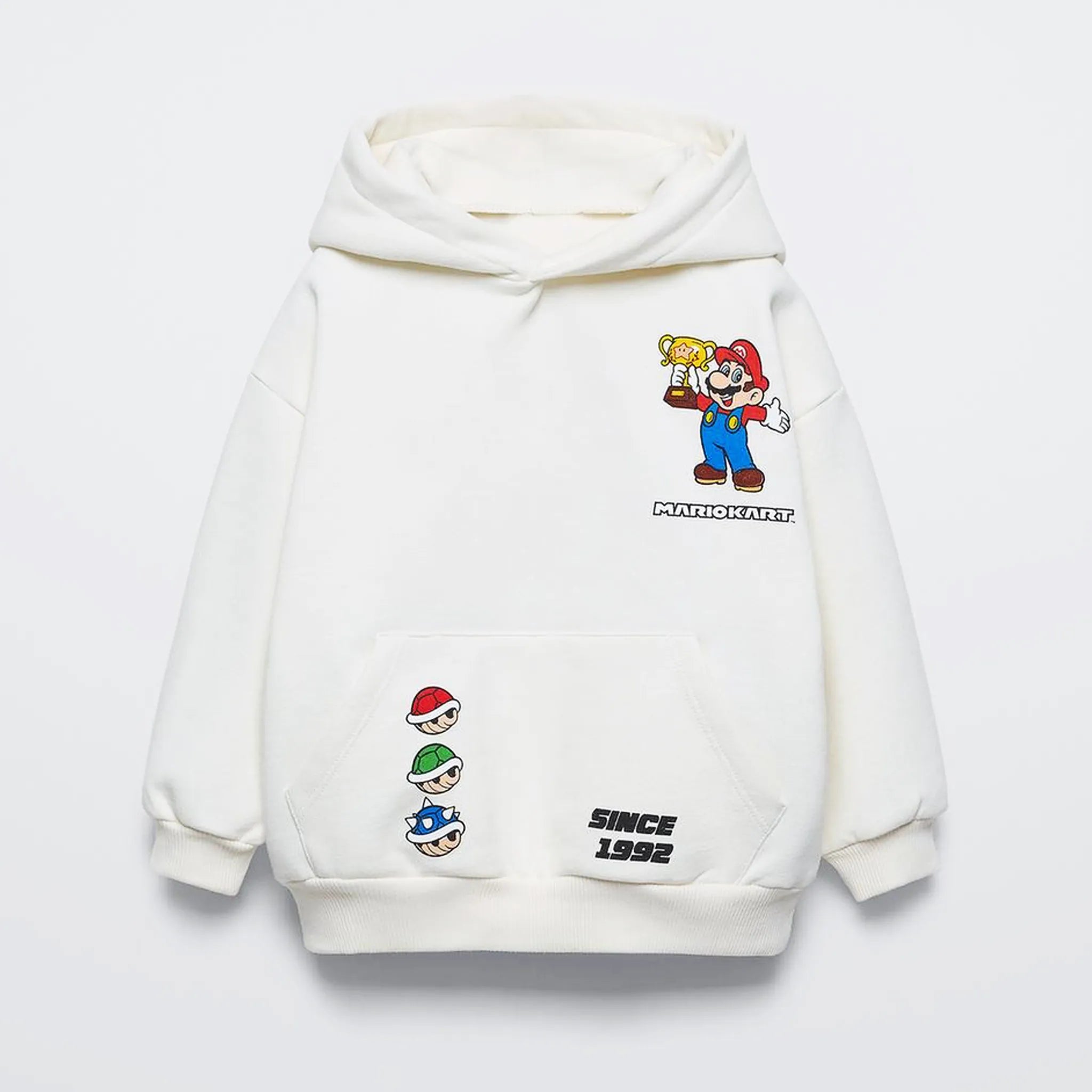 SWEAT À CAPUCHE MARIO KART NINTENDO