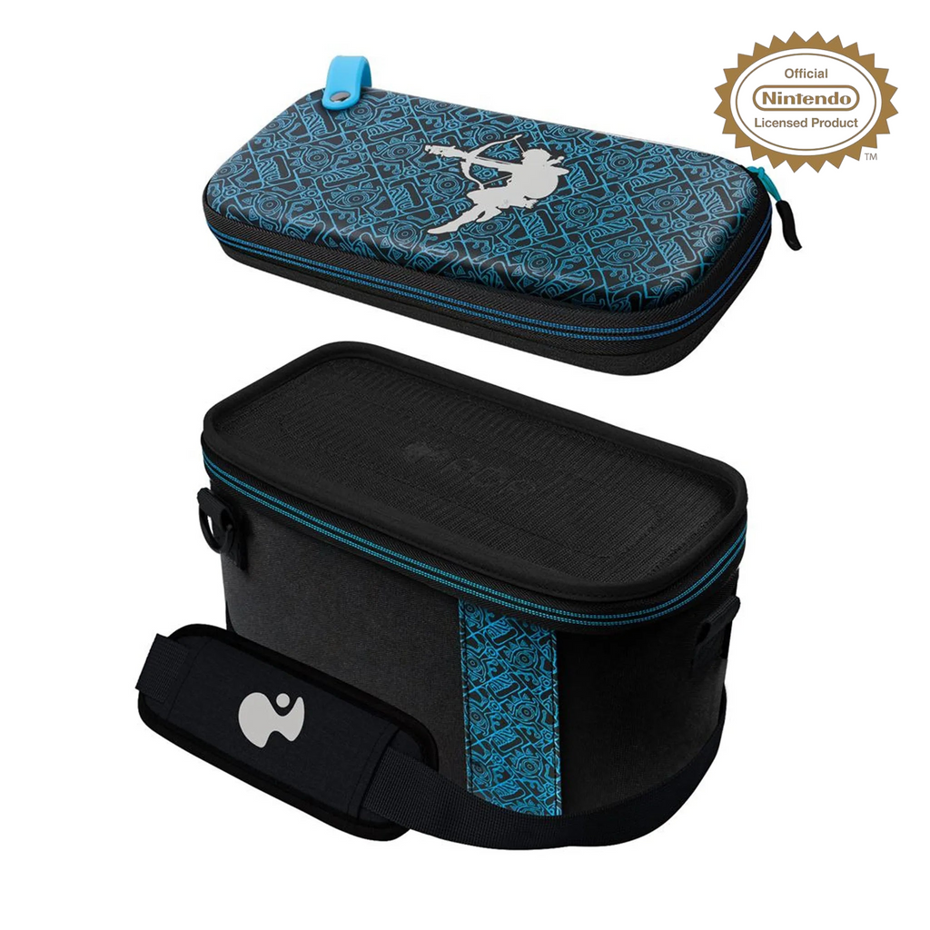 Sac et pochette Nintendo Switch Pdp lumineux Sheikah Shoot