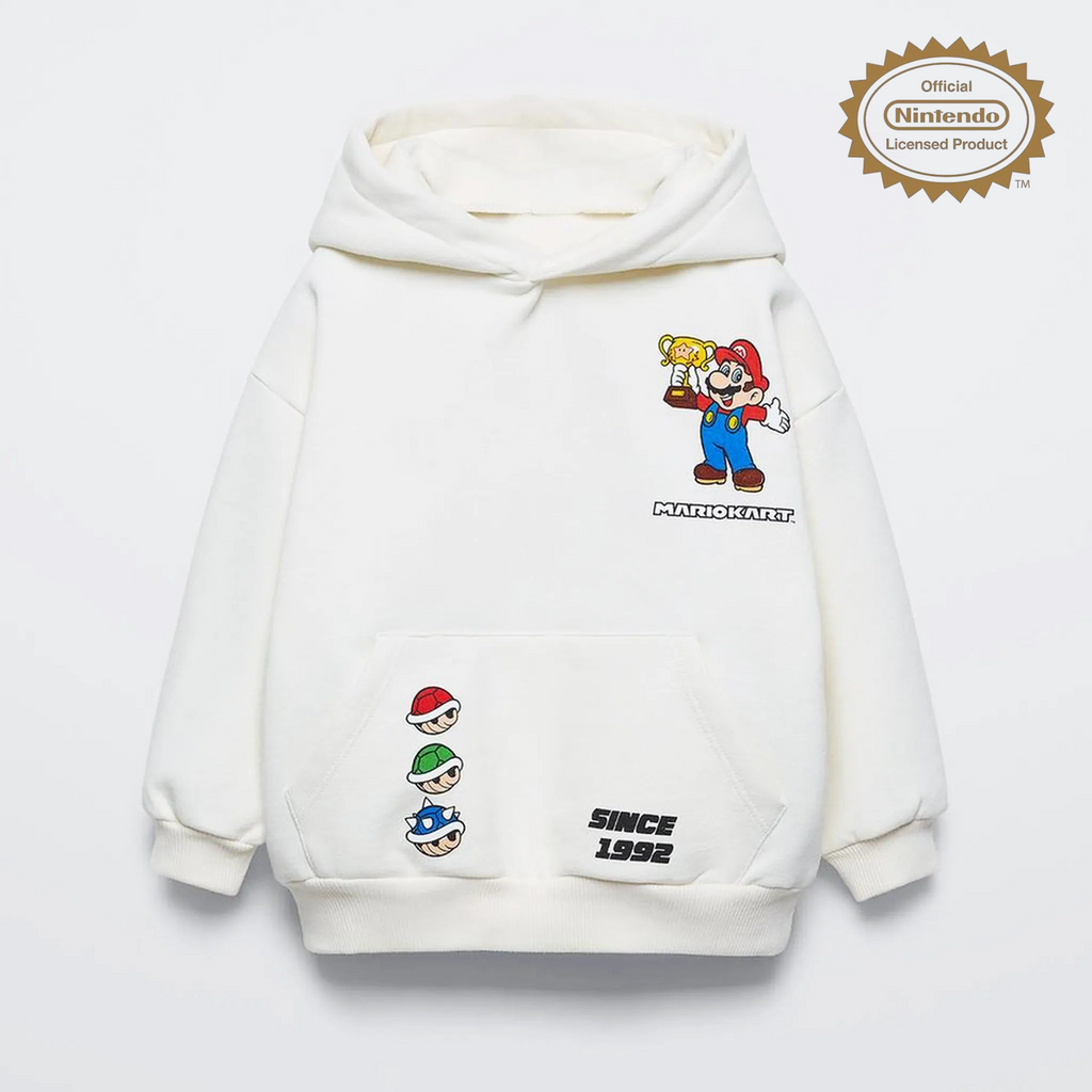 Sweat à Capuche Zara Mario Kart