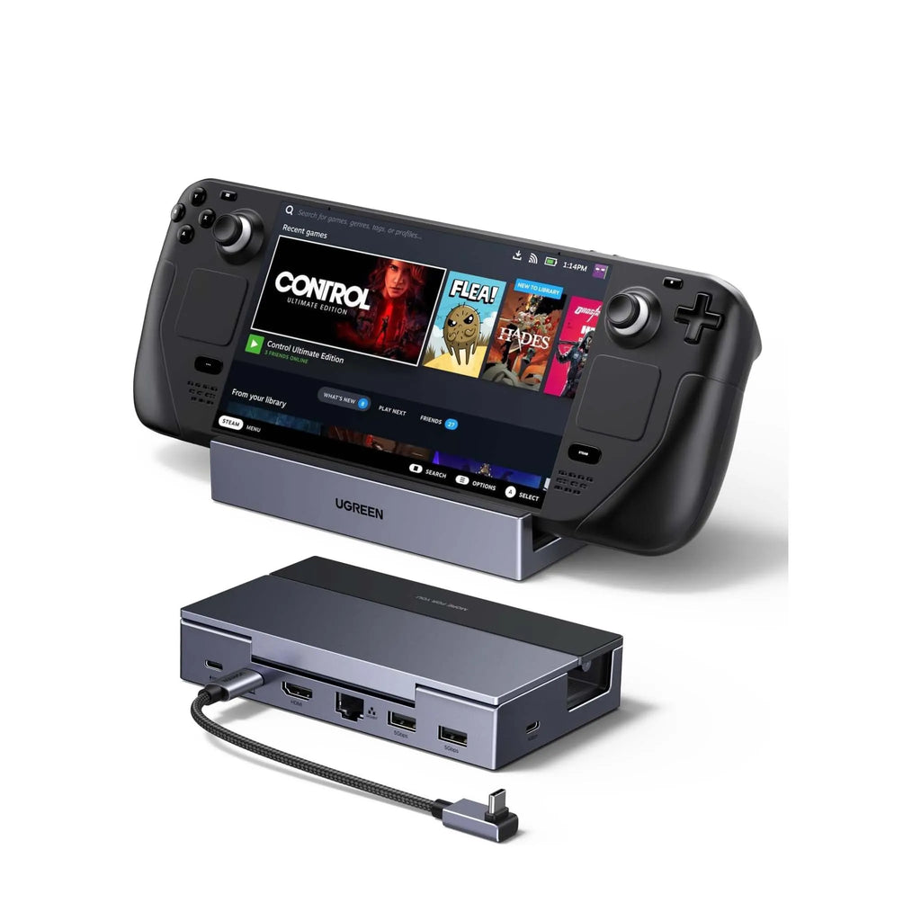 UGREEN 6 en 1 Docking Station Compatible avec Steam Deck OLED ROG Xbox Ally X Legion Go