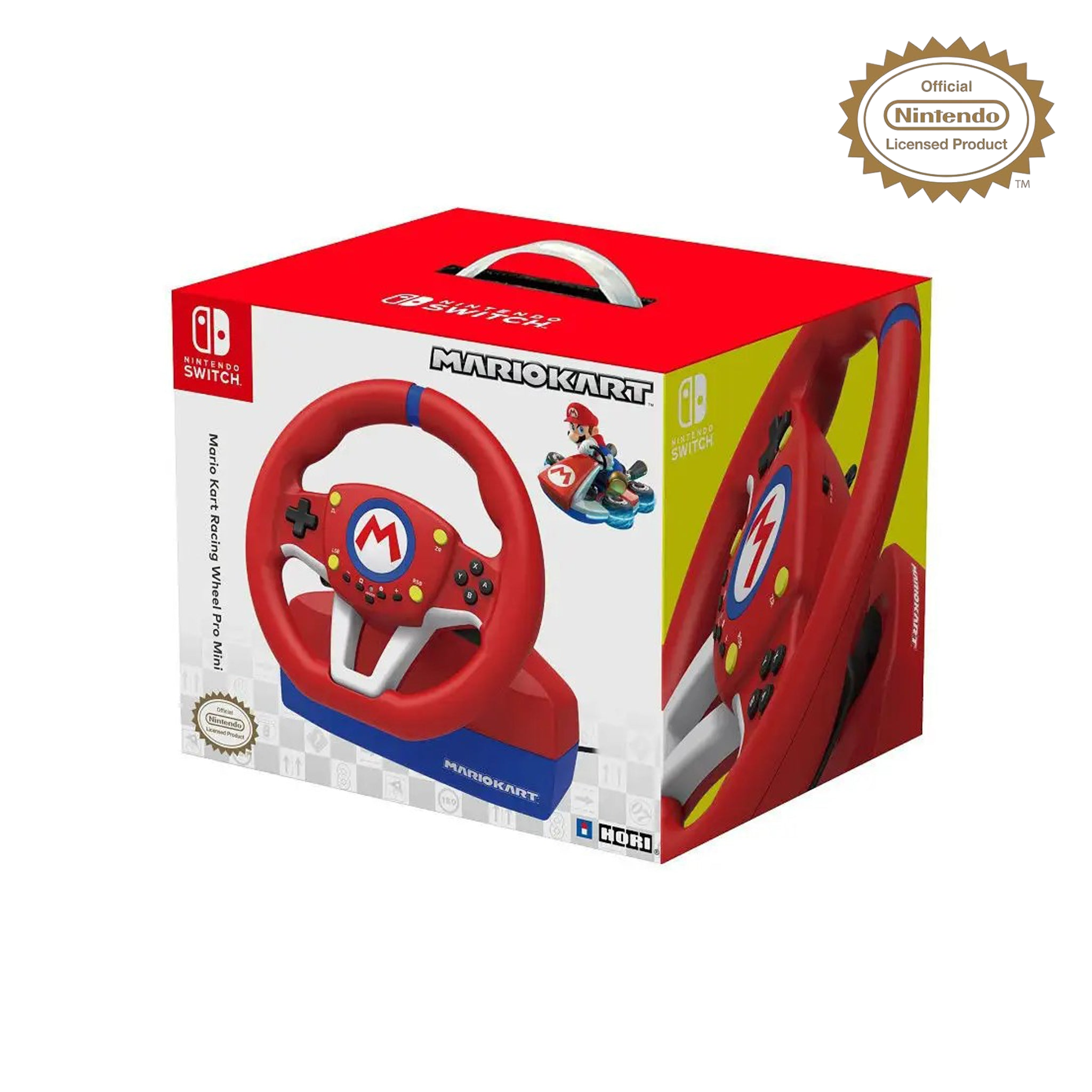 Volant Hori Nintendo Switch Mario Kart Racing Wheel Pro Mini