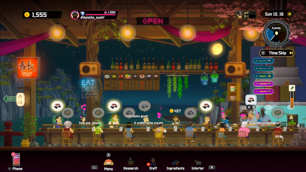 Dave the Diver Complete Edition Nintendo Switch 2 gameplay restaurant sushi