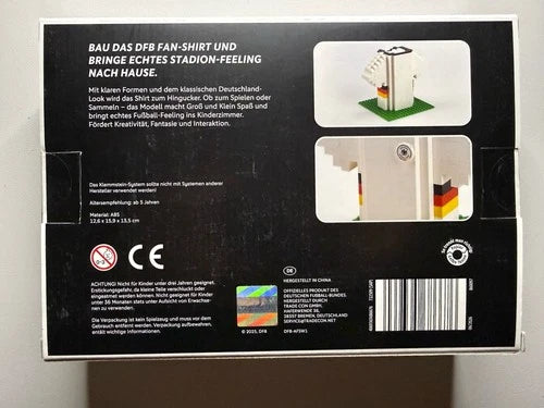 DFB Fan-Shirt Klemmbausteine-Set 298 pièces - boîte arrière