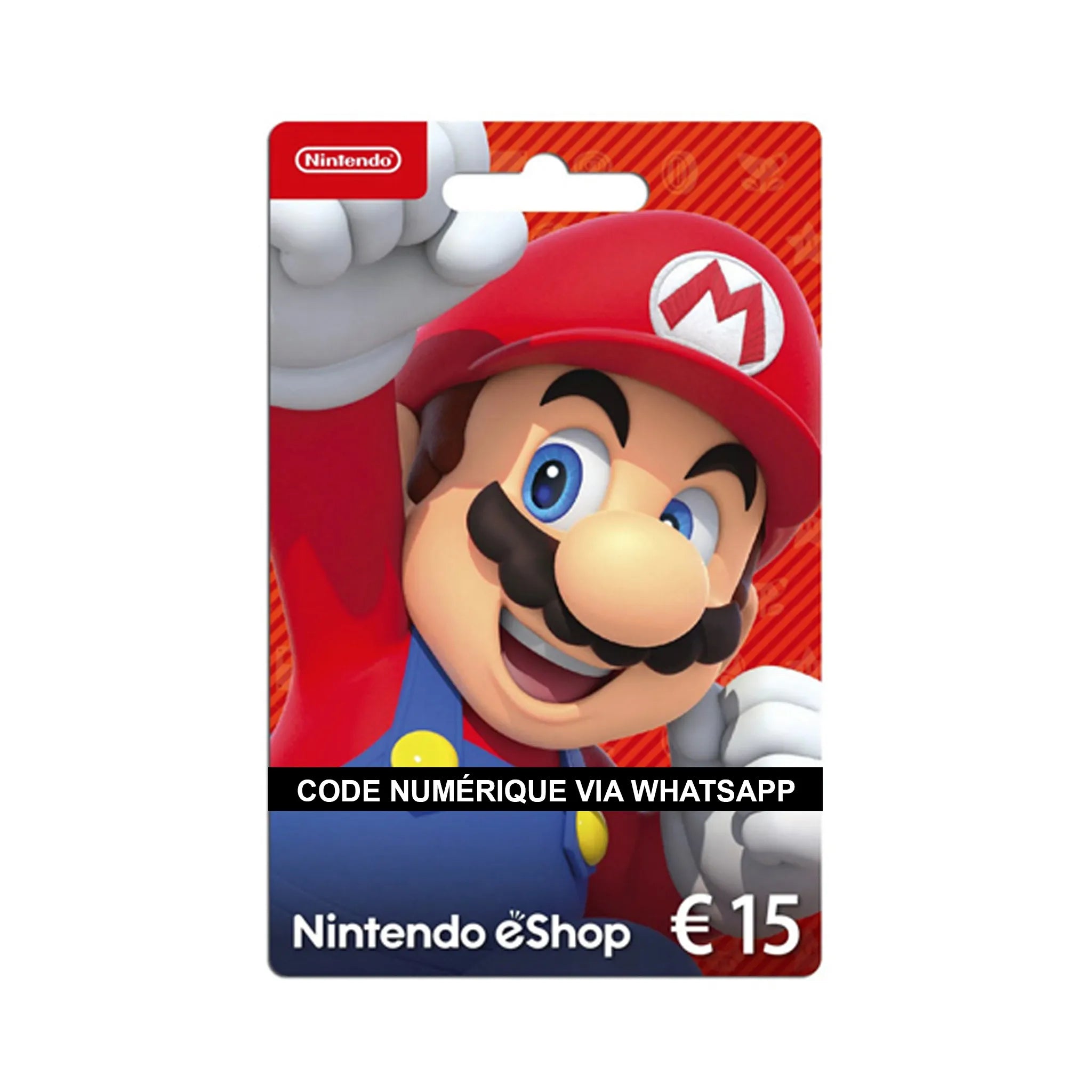 Carte Nintendo eShop 15€