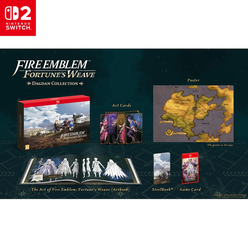 Fire Emblem: Fortune’s Weave Collection Dagdanienne Nintendo Switch 2 – contenu collector