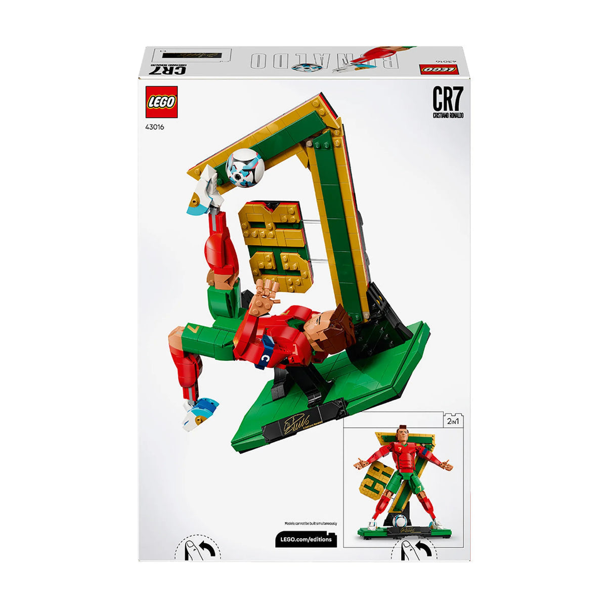 LEGO Editions 43016 Cristiano Ronaldo – deuxième construction