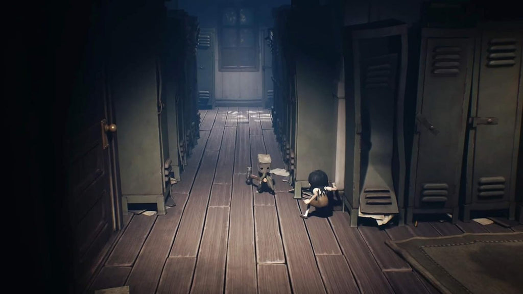 Little Nightmares II Nintendo Switch gameplay Mono et Six
