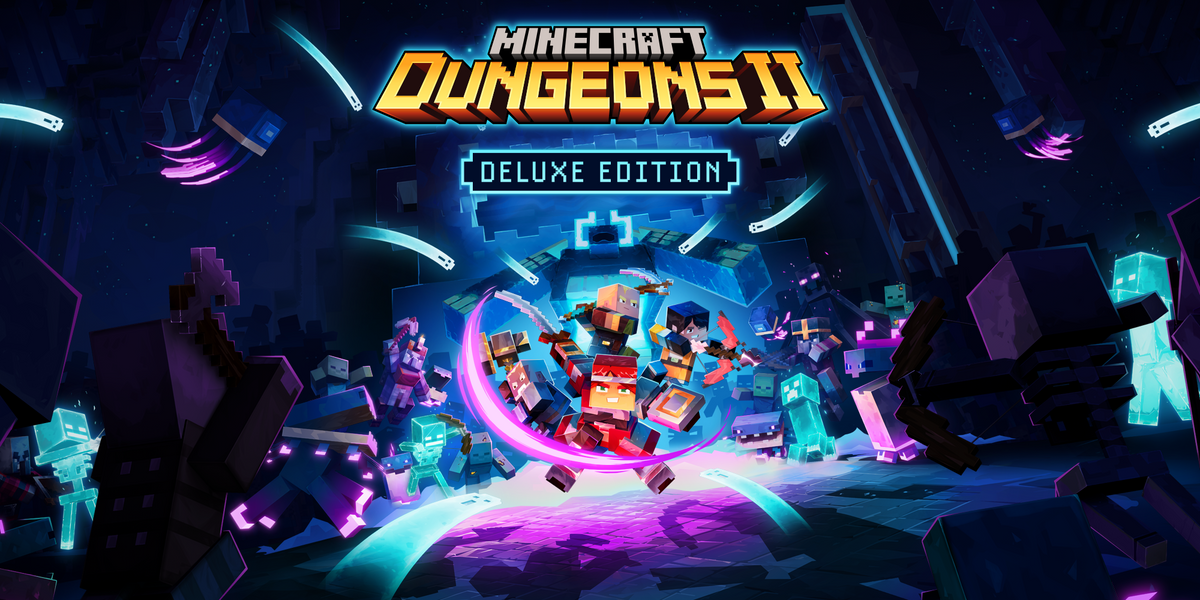 Minecraft Dungeons II Deluxe Edition Nintendo Switch 2 - artwork officiel