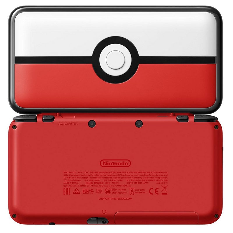 New Nintendo 2DS XL Poké Ball Edition - visuel produit officiel