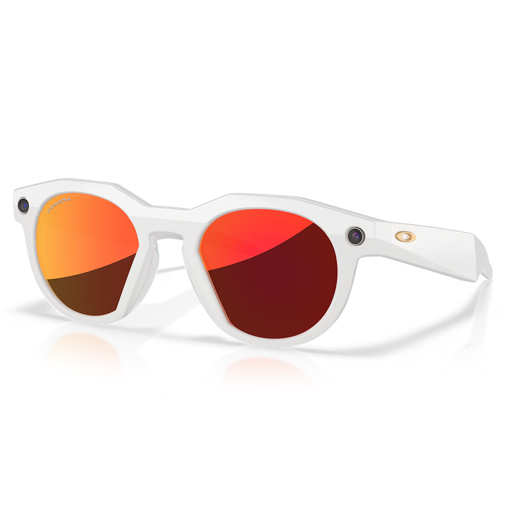 Oakley Meta HSTN Warm Grey avec verres Prizm Ruby