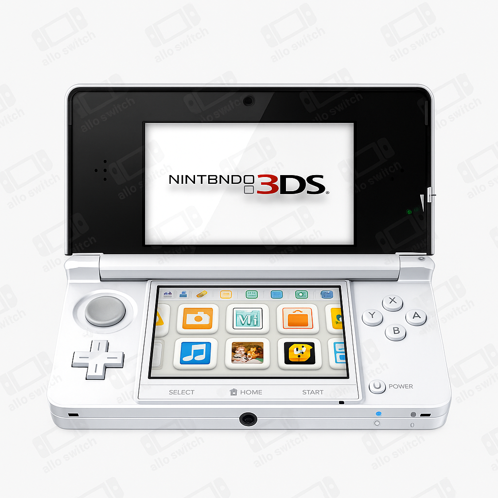 Console Nintendo 3DS Occasion -  Blanche Flashée