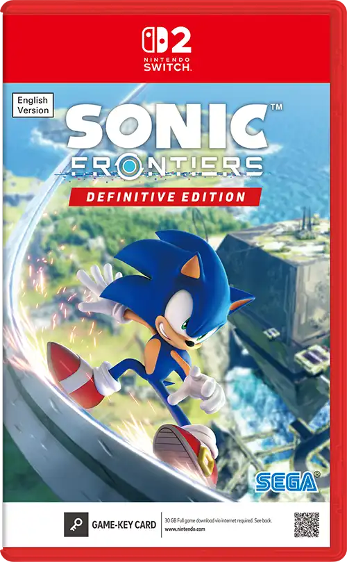 Sonic Frontiers Definitive Edition Nintendo Switch 2 Maroc